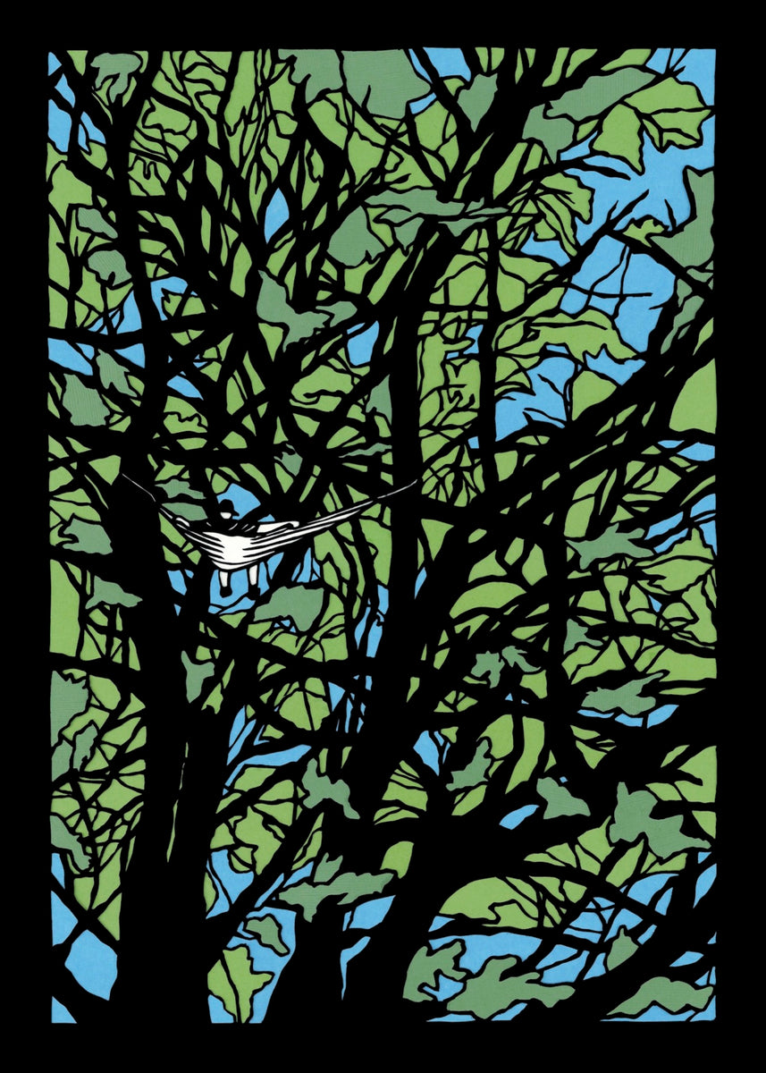 11" x 14" Poster #90 The Breeze in Leaves – elizabethvanduine