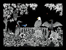 Load image into Gallery viewer, Greeting Card #13 Bird of Directors by Elizabeth VanDuine