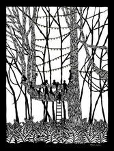 Load image into Gallery viewer, Second Home-paper cut artwork by Elizabeth VanDuine