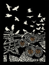 Load image into Gallery viewer, Greeting Card #58 Corvid Chaos by Elizabeth VanDuine