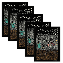 Load image into Gallery viewer, Greeting Card #54 Backyard Lilliputians