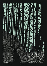 Load image into Gallery viewer, Greeting Card #73 trail Less Traveled by Elizabeth VanDuine
