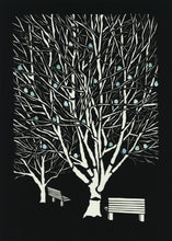 Load image into Gallery viewer, Greeting Card #75 Early Bird Choir Practice by Elizabeth VanDuine