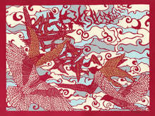 Load image into Gallery viewer, Greeting Card #7 Danger Birds by Elizabeth VanDuine