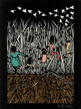 Load image into Gallery viewer, Greeting Card #54 Backyard Lilliputians