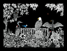 Load image into Gallery viewer, Greeting Card #13 Bird of Directors by artist Elizabeth VanDuine