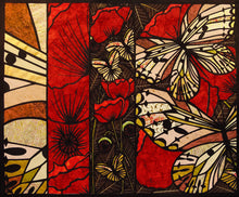 Load image into Gallery viewer, Greeting Card #22 Poppy Butterfly