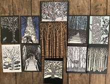 Load image into Gallery viewer, Trees 10 Card Gift Box Set