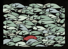 Load image into Gallery viewer, Greeting Card #45 Up Stream