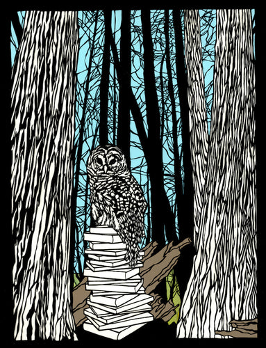 Greeting Card #118 Athena's Owl